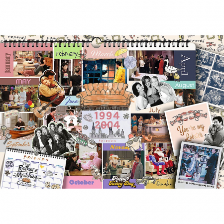 Puzzle Trefl 1500 Friends Pagini din Calendar  [1]