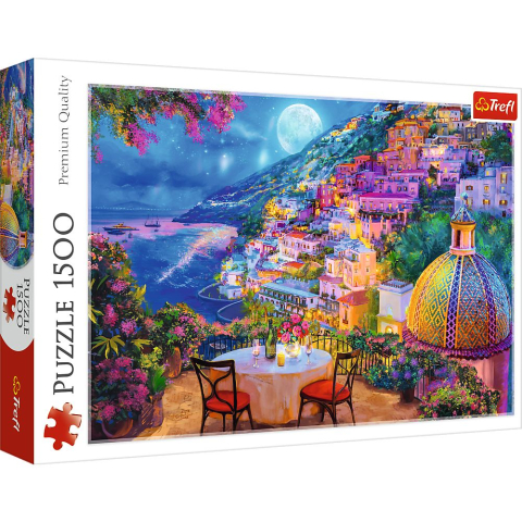 Puzzle personaje - PUZZLE TREFL 1500 O INTALNIRE IN POSITANO