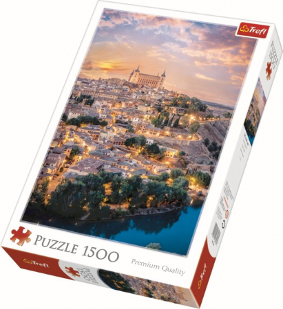 Jocuri si articole copii - Puzzle Trefl 1500 Toledo, Spania 