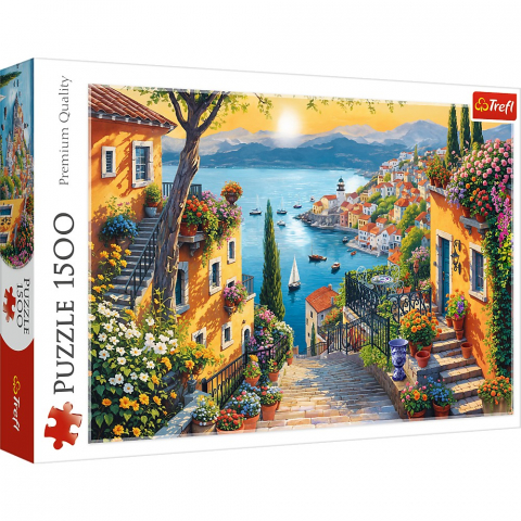 Jocuri si articole copii - PUZZLE TREFL 1500 VEDERE LA MARE