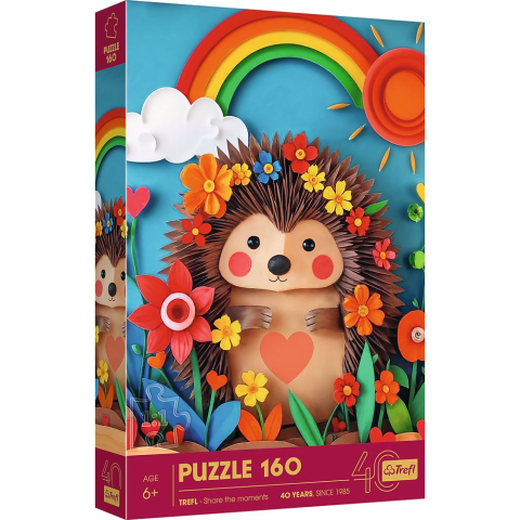 Jocuri si articole copii - PUZZLE TREFL 160 ARICIUL