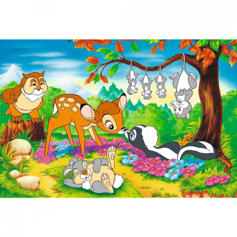 PUZZLE TREFL 160 BAMBI SI PRIETENII PADURII [1]