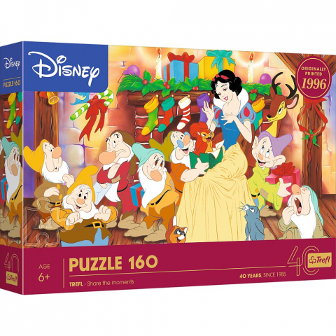 Jocuri si articole copii - PUZZLE TREFL 160 DISNEY ALBA CA ZAPADA SI CEI 7 PITICI