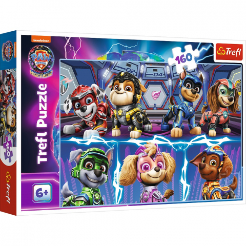 Papusi & accesorii - Puzzle Trefl 160 Patrula Catelusilor Echipa Completa