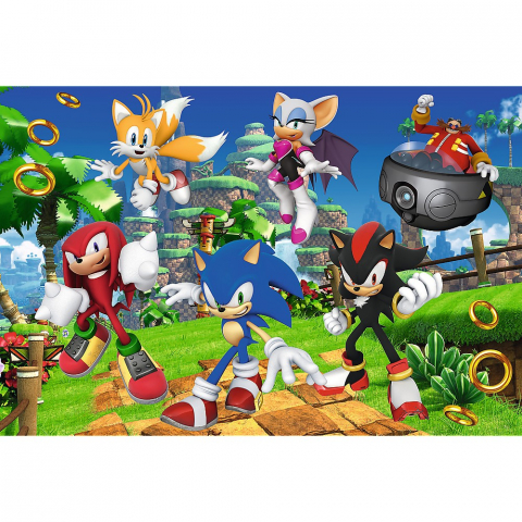 Puzzle Trefl 160, Sonic și Prietenii [1]