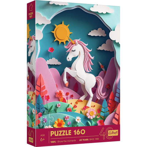 Jocuri si articole copii - PUZZLE TREFL 160 UNICORN