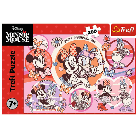 PUZZLE TREFL 200 DISNEY MINNIE MOUSE OBICEIURILE LUI MINNIE [2]