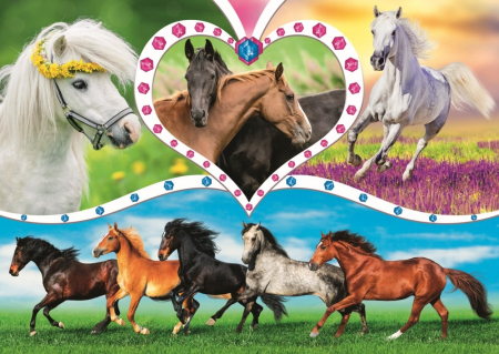 Puzzle Trefl 200 Frumoșii Cai  [1]