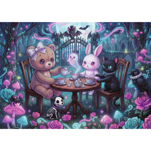 PUZZLE TREFL 200 POVESTI INFRICOSATOARE SEARA FERMECATA [1]
