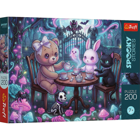 Puzzle personaje - PUZZLE TREFL 200 POVESTI INFRICOSATOARE SEARA FERMECATA
