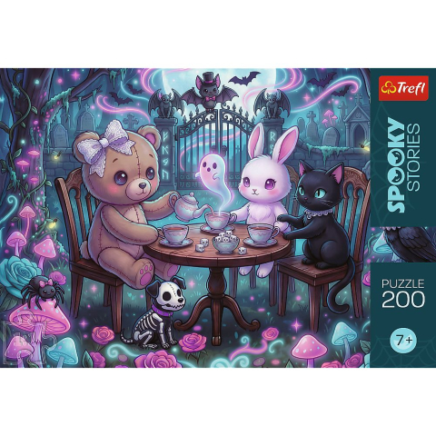 PUZZLE TREFL 200 POVESTI INFRICOSATOARE SEARA FERMECATA [2]