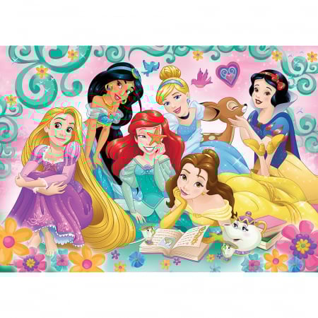 Puzzle Trefl 200 Printesele Disney într-o Seară de Poveste  [1]