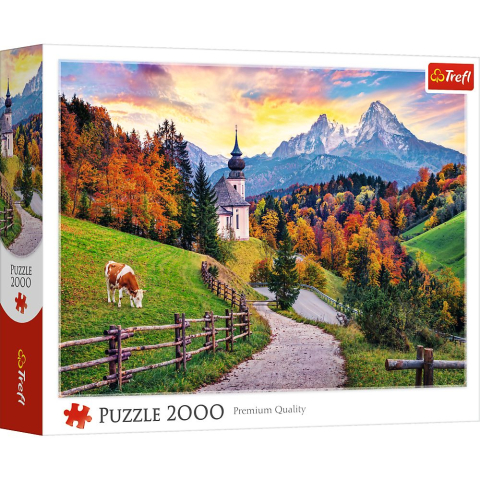Puzzle personaje - PUZZLE TREFL 2000 ALPII BAVAREZI IN TOAMNA