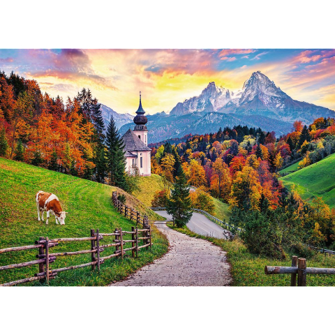 PUZZLE TREFL 2000 ALPII BAVAREZI IN TOAMNA [1]