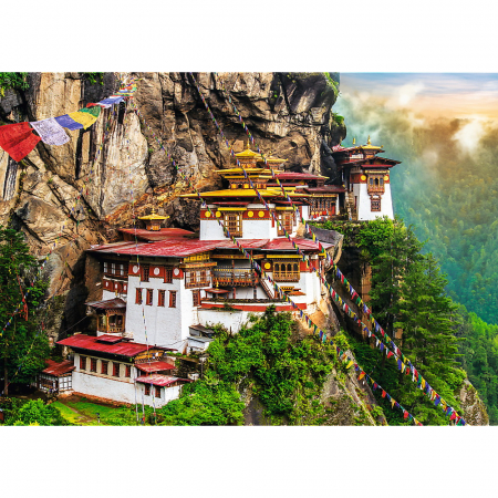 Puzzle Trefl 2000 Cuibul Tigrului, Bhutan  [1]