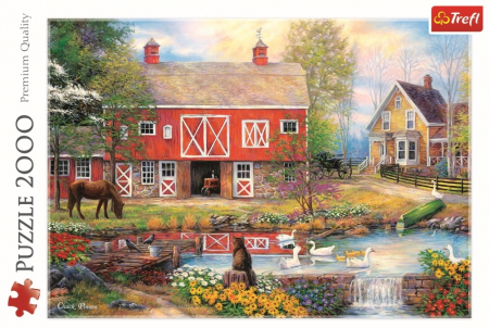 Puzzle Trefl 2000 Viața la Țară  [2]