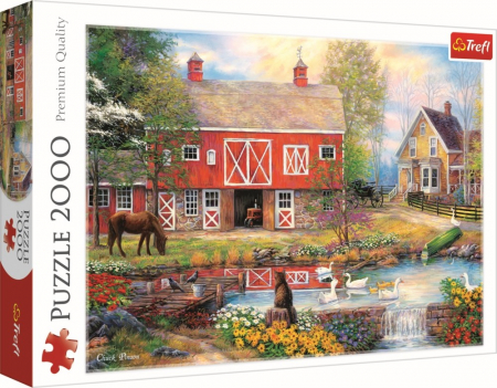 Puzzle Trefl adulti - Puzzle Trefl 2000 Viața la Țară 