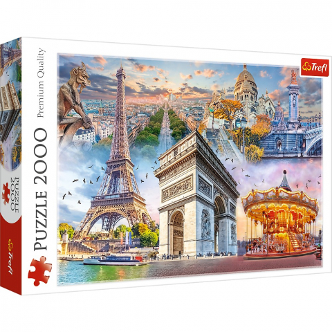 Puzzle copii - Puzzle Trefl 2000 Weekend In Paris