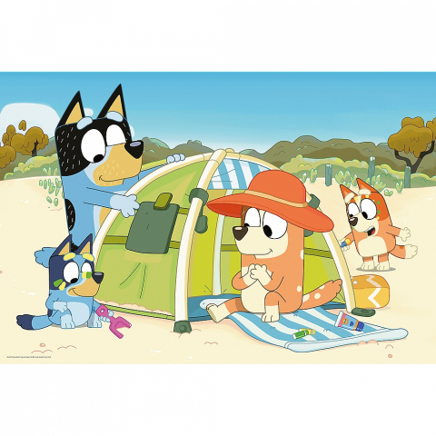 Puzzle Trefl 24 Maxi, Bluey - Ziua Cea Bună [1]