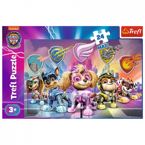 Puzzle Trefl 24 Maxi, Patrula Cățelușilor - Cățeii în Acțiune [2]