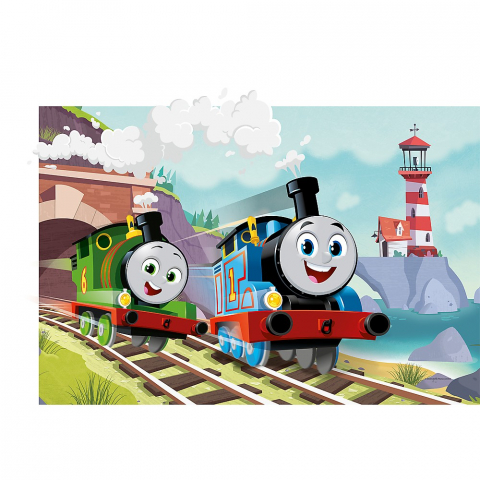 Puzzle Trefl 24 Maxi, Thomas, Tom și Percy pe Linii [1]