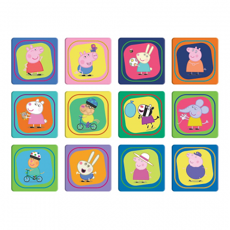 Puzzle Trefl 2in1 Memo Peppa Pig Momentele Fericite  [3]