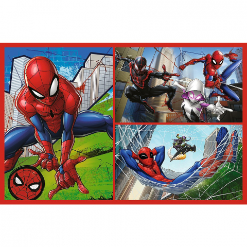 PUZZLE TREFL 2X70 MARVEL SPIDER-MAN AVENTURILE LUI SPIDER-MAN [2]