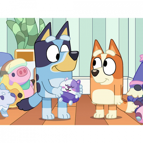 PUZZLE TREFL 30 DISTRACTIE CU BLUEY [1]