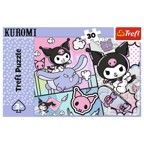 PUZZLE TREFL 30 DISTRACTIE CU KUROMI [2]