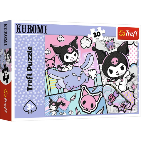 Puzzle personaje - PUZZLE TREFL 30 DISTRACTIE CU KUROMI