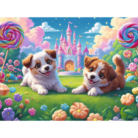 PUZZLE TREFL 30 FAMILIA TREFLIK O LUME PLINA DE ZAMBETE [1]