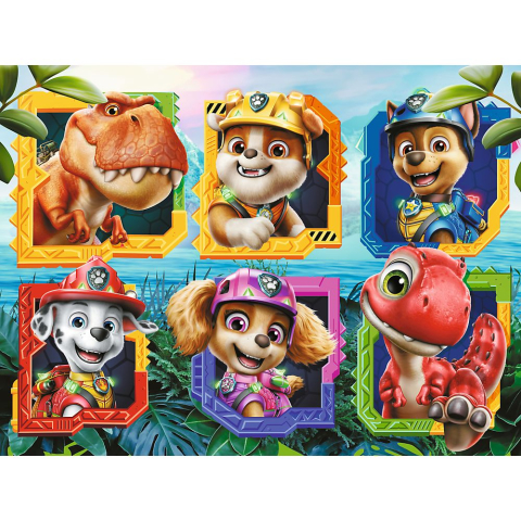 PUZZLE TREFL 30 PATRULA CATELUSILOR INSULA DINOZAURILOR [1]