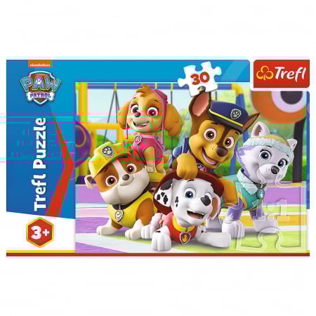 Puzzle Trefl 30 Patrula Cățelușilor Mereu la Timp [2]