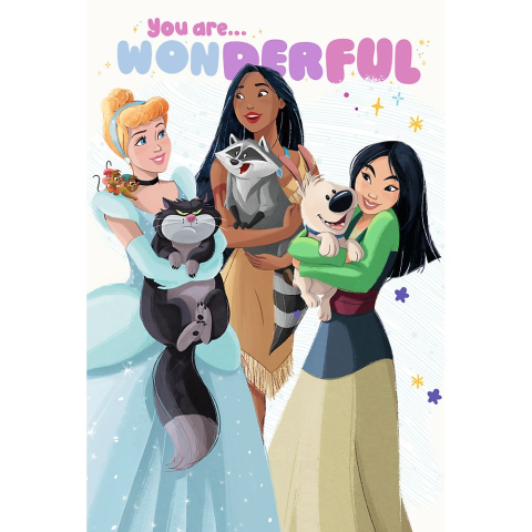 PUZZLE TREFL 30 PREMIUM PLUS KIDS DISNEY PRINCESS PRINTESE SI PRIETENIE PLUS POSTER [2]