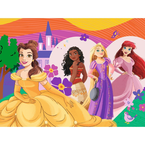 PUZZLE TREFL 30 PREMIUM PLUS KIDS DISNEY PRINCESS PRINTESE SI PRIETENIE PLUS POSTER [1]