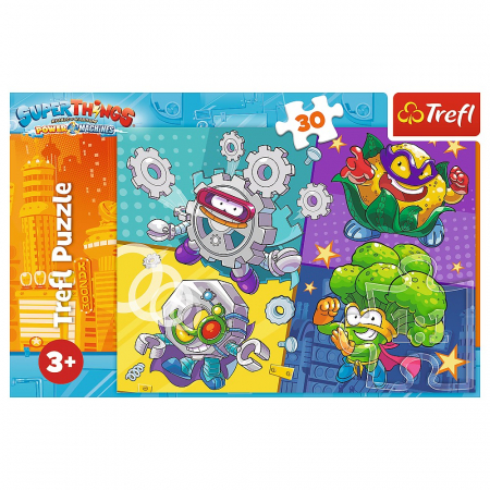 Puzzle Trefl 30 SuperThings Super Eroii  [2]