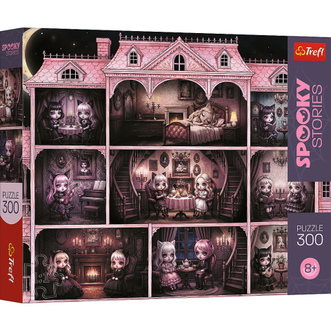 Puzzle personaje - PUZZLE TREFL 300 POVESTI INFRICOSATOARE DUPA INTUNERIC