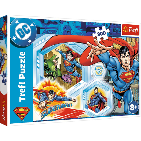 Puzzle personaje - PUZZLE TREFL 300 SUPERMAN INDESTRUCTIBIL