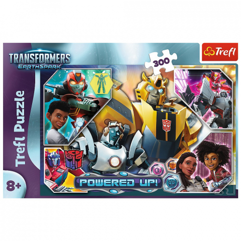 Puzzle Trefl 300 Transformers In Lumea Robotilor [2]