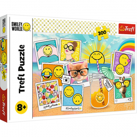 Jocuri si articole copii - Puzzle Trefl 300 Zâmbete din Vacanță 
