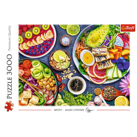 Puzzle Trefl 3000 Bolul Colorat  [2]