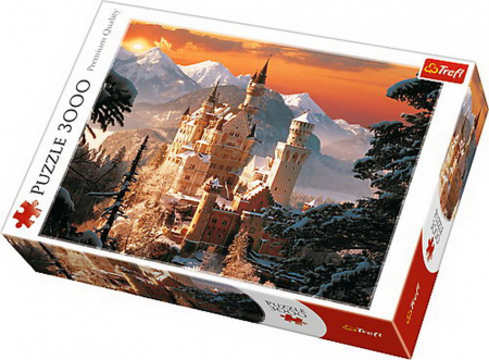 Puzzle Trefl adulti - Puzzle Trefl 3000 Castelul Neuschwanstein 