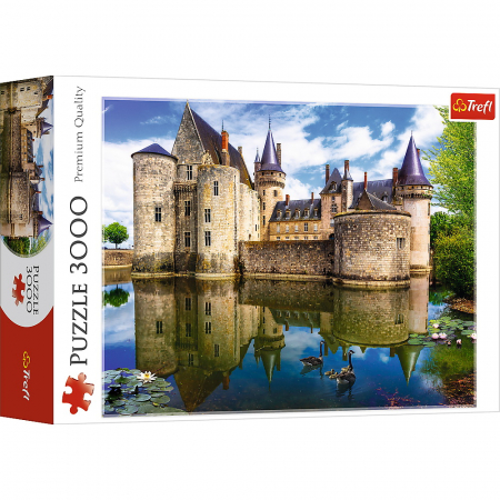 Puzzle Trefl adulti - Puzzle Trefl 3000 Castelul Sully Sur Loire 