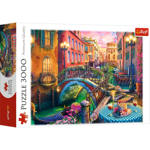 PUZZLE TREFL 3000 O SEARA LA VENETIA [0]