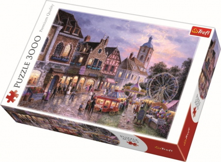 Puzzle Trefl adulti - Puzzle Trefl 3000 Târg de Provincie 