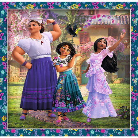 Puzzle Trefl 3in1 Bang Disney Encanto Eroii din Encanto  [2]