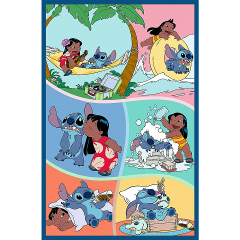 PUZZLE TREFL 3X800 STITCH LUMEA LUI STITCH [3]