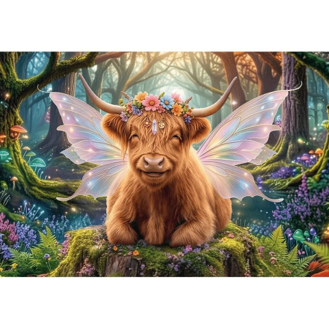 PUZZLE TREFL 400 FLAMINGO PASTRATORUL DE VISE AL PADURII [1]