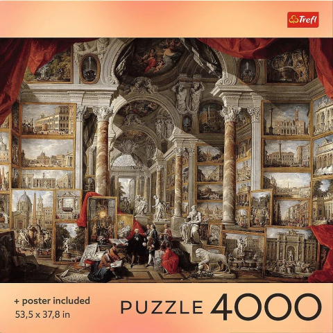 PUZZLE TREFL 4000 COLECTIA SUA ROMA MODERNA CU POSTER INCLUS [2]