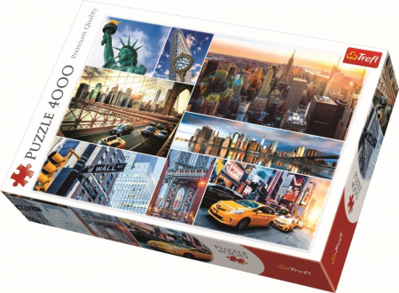 Puzzle Trefl adulti - Puzzle Trefl 4000 New York 